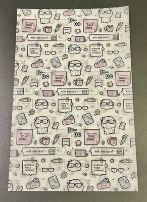 New Every Minute A Story Vellum To Do List Full Sheet EMAS