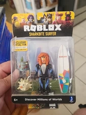 NEW Roblox SharkBite Surfer Figure NO Code W/ Box Damage