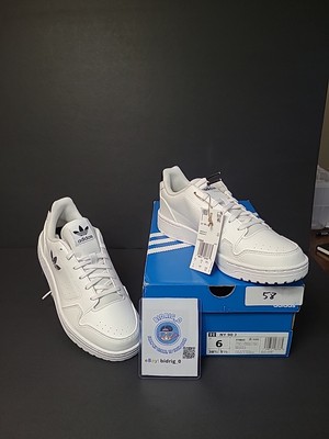 Adidas NY 90 J - FY9840 FTWWHT/CBLACK Youth Size 6