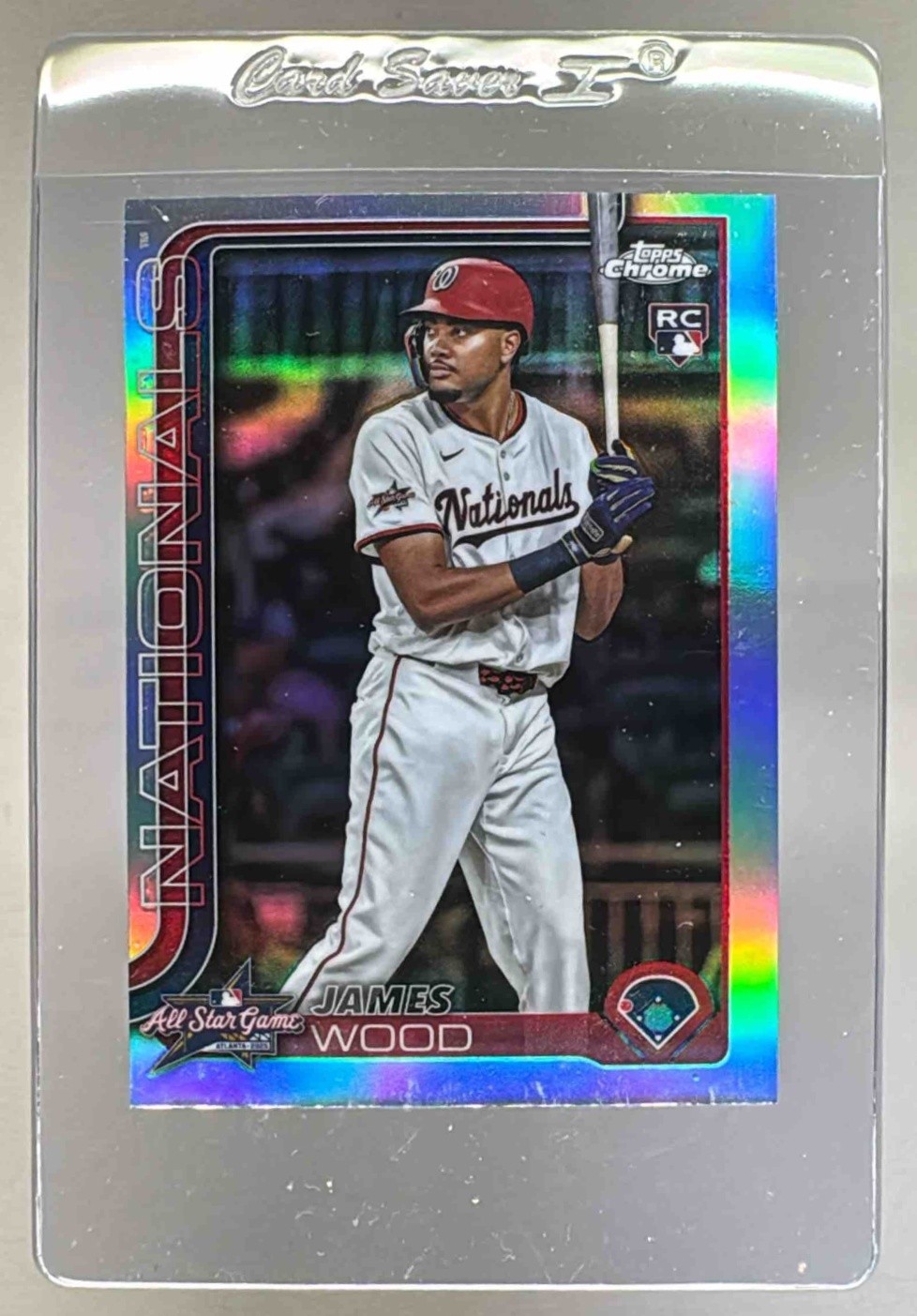 James Wood 2025 Topps Chrome Update #ASGC-39 All-Star Game Rookie RC
