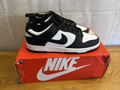 Nike Panda Dunk Low Black White Retro. Neu verpackt UK 9