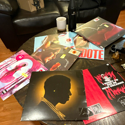  Lot of 7 Vinyl Records LP Bundle - Various Artists & Albums 