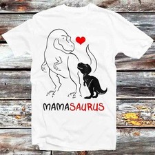 Mamasaurus Trex Mama Saurus Dinosaur Mom Gift T Shirt Vintage Retro Gift Mens Wo
