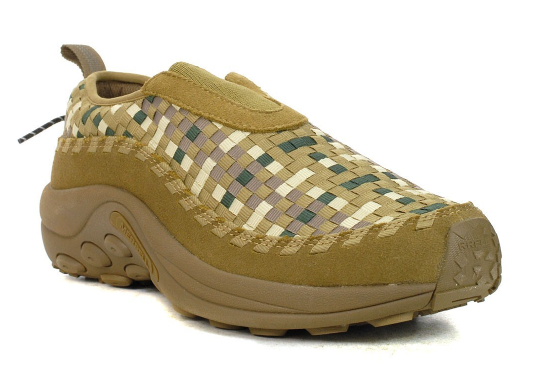 Scarpe slip on Merrell uomo Jungle Moc scamosciate EVO tessuto SE canguro taglia 10