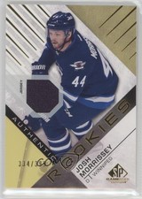 2016 SP Game Used Authentic Rookies Gold Material /399 Josh Morrissey #192 0nr3