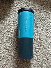 Starbucks Stainless Blue Tumbler Phinney 16 oz