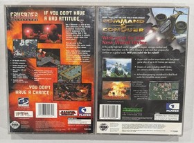 Sega Saturn - Strategy Games Lot - CIB - Command & Conquer, Crusader: No Remorse
