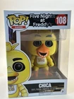 FNAF Funko Pop Vinyl Chica 108 Five Nights at Freddy's W/Protector ￼