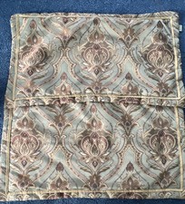 2 King Size Pillow Shams American Century Olive Green, Browns Elegant 40  x23  