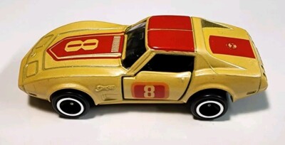 Tomica Pocket Cars F21 Light Yellow Chevy Corvette Stingray 1/64