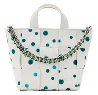 Desigual New Splatter Valdivia Shopping Bag Shopper Tasche White Weiß Neu