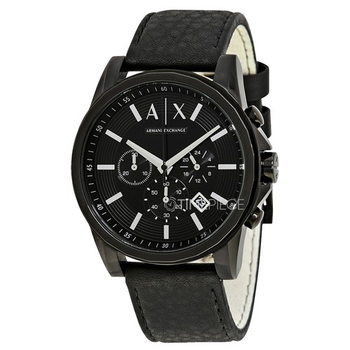 Armani Exchange AX2204 スクエア時計 ブラウンレザー ARMANI EXCHANGE(アルマーニエクスチェンジ) / クォーツ腕時計