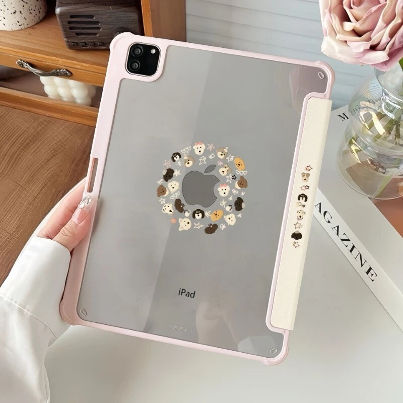 Case for IPad 5 6 7 8 9 10th Generation Air 2 3 4 Pro11 Kawaii Bumper Cute Dog - Image 3 of 4