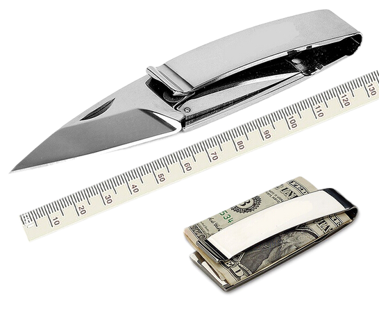 Money Clip Pocket Knife-image