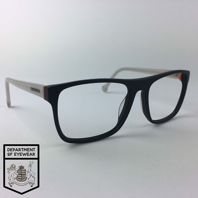 CONVERSE eyeglasses MATT BLACK SQUARE glasses frame MOD: 01 30268708  UK