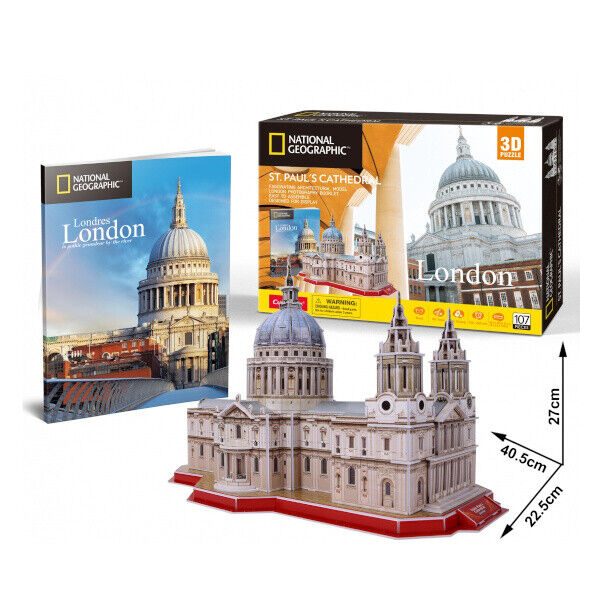 Cubic Fun - 3D Puzzle National Geographic Saint Paul&#039;s Cathedral London England