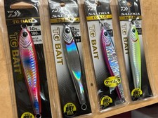 Daiwa Saltiga TG BAIT Tungsten Metal Jig 180g Saltwater Jigging Set 4　②