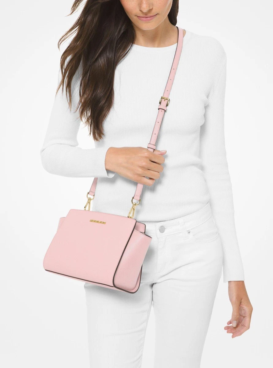 michael kors selma medium pink