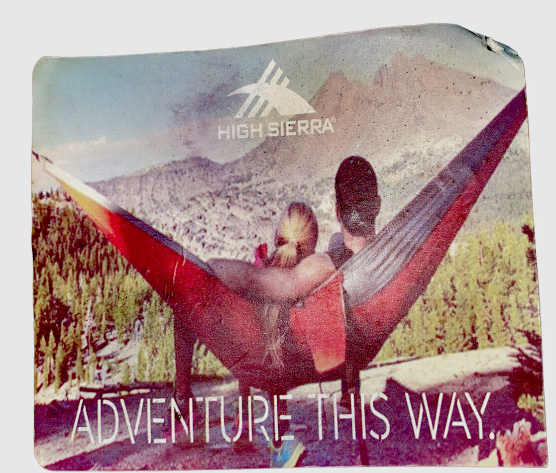 NEW Hammock High Sierra Blue/Green 8.5' X 5' Ft, 2 -10 Ft Tree 