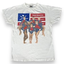 Vtg 90s Olympic USA Gymnastics Dream Team T Shirt Tour Gold Medal Sz S