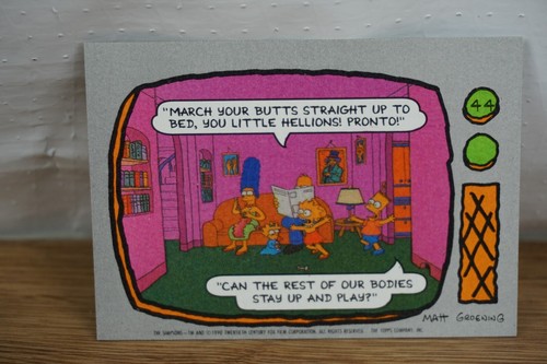1990 Topps Simpsons Trading Cards - YOU PICK Complete Your Set - Picture 32 of 66
