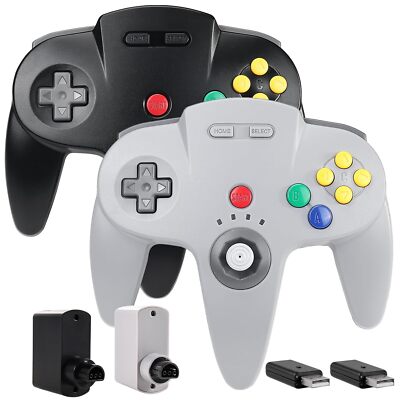 Für Nintendo 64/ Switch PC Mac Windows 2.4 Ghz Controller GamePad Kontroller Pad