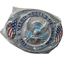 United States Of America 1990s Belt Buckle NOS