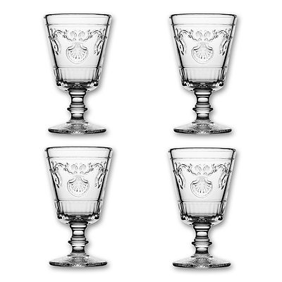 4x Wein Glas ''Versailles'' von La Rochere aus Frankreich, 200 ml, Kelch, Weinglas