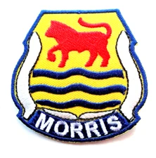 MORRIS MINOR OXFORD CLASSIC BRITISH CAR MOTORSPORT EMBROIDERED PATCH UK SELLER 