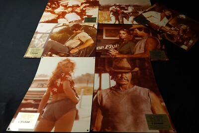charles bronson L' EVADE rare cinema prestige photos large format 1975