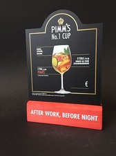 Pimm's supporto menu tavolo gesso tavola NUOVO IMBALLO ORIGINALE long drink cocktail pimms