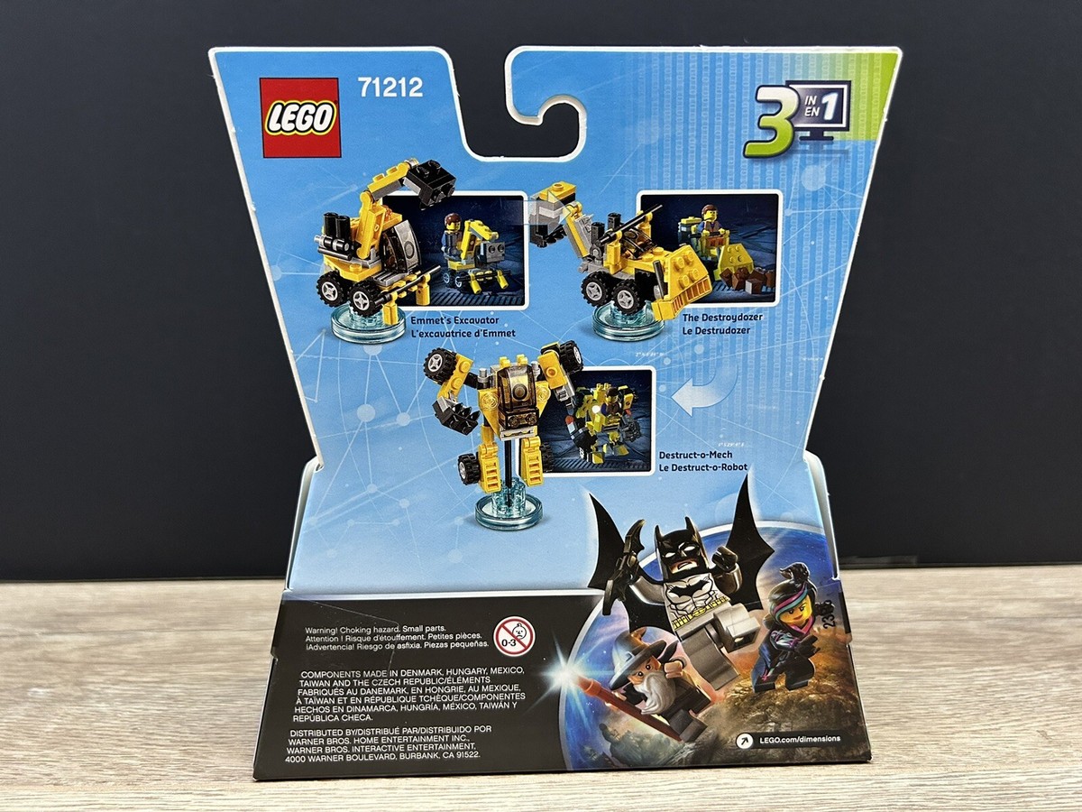 Destruct O Mech Lego Lego Dimensions Emmet Instructions Lego