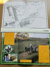 TWO VINTAGE 1993 LEAFLETS FOR THE ALMOND VALLEY HERITAGE CENTRE WEST LOTHIAN 