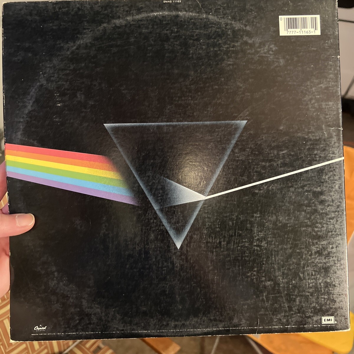 米LP Pink Floyd Dark Side Of The Moon SMAS11163 HARVEST /00400 PINK FLOYD DARK SIDE OF THE MOON 1973 (SMAS-11163) VINYL