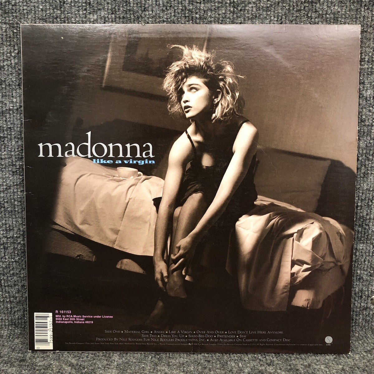 Madonna US 反転ジャケット Like A Virgin LP レコード Madonna US 反転ジャケット Like A Virgin LP レコード - メルカリ