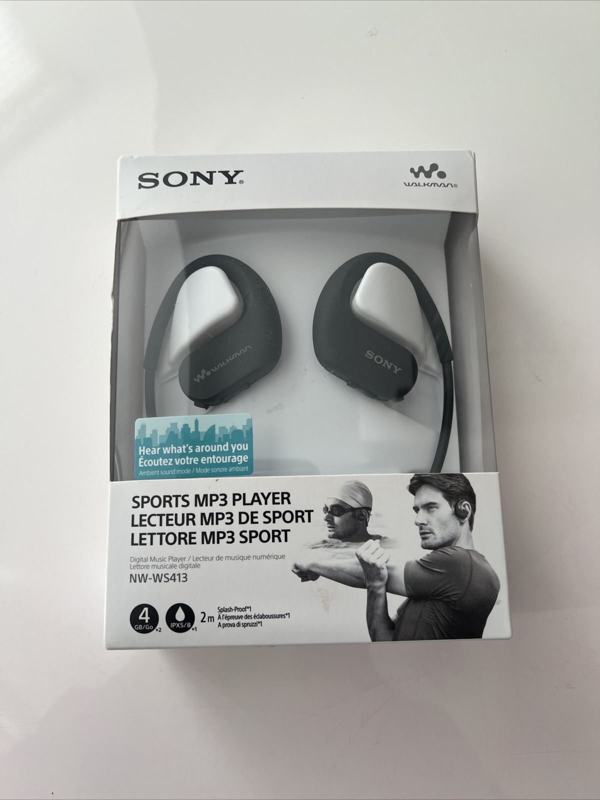 Sony NWWS413 Sports Walkman Digital Music Player Black for sale