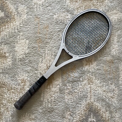 Vintage AMF Head Arthur Ashe Competition 1 Metal Tennis Racket 4 5