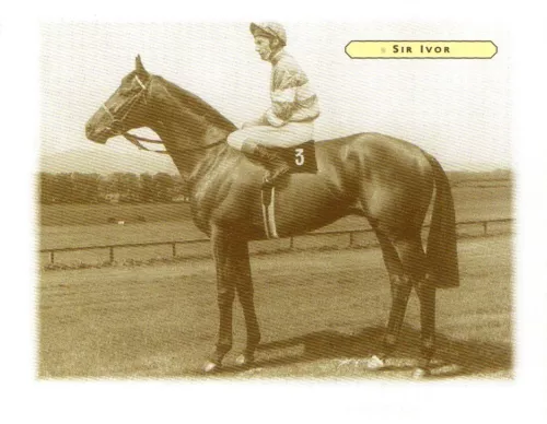 Horseracing GDS Card Sir Ivor 1968 Derby Winners Limited edition