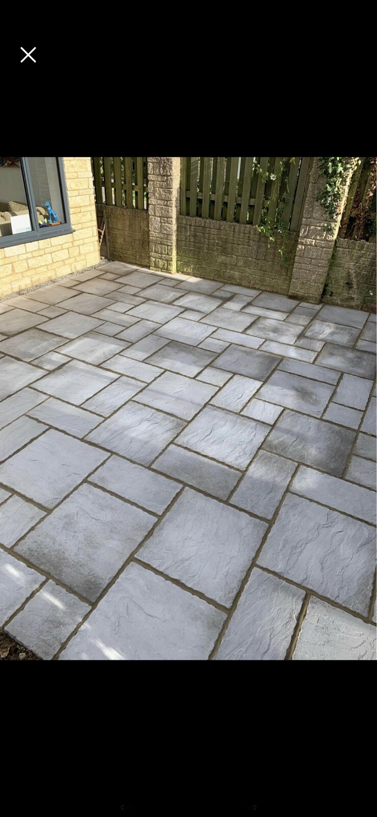 grey concrete paving slabs eBay