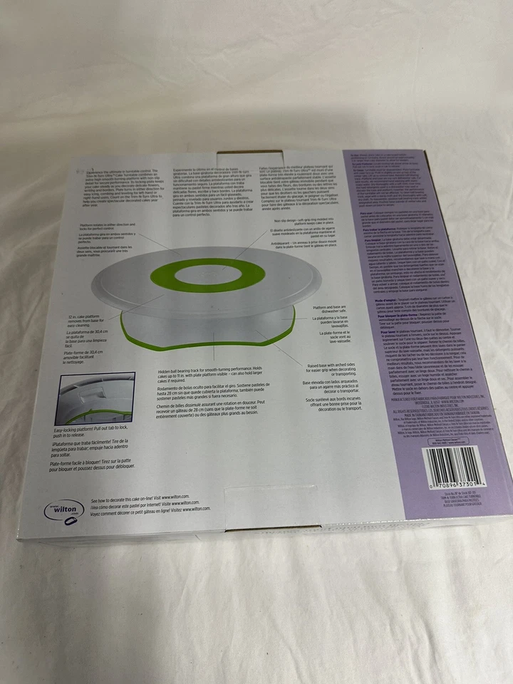 Wilton Trim-N-Turn Ultra Cake Turntable - Image 3 of 4