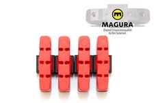 4 Stück MAGURA Original Bremsbelag hydraulis...