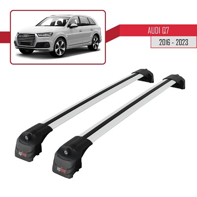 Kompatibel mit Audi Q7 (4M) 2016-2024 Relingträger ACE-2 Dachträger Gepackträger