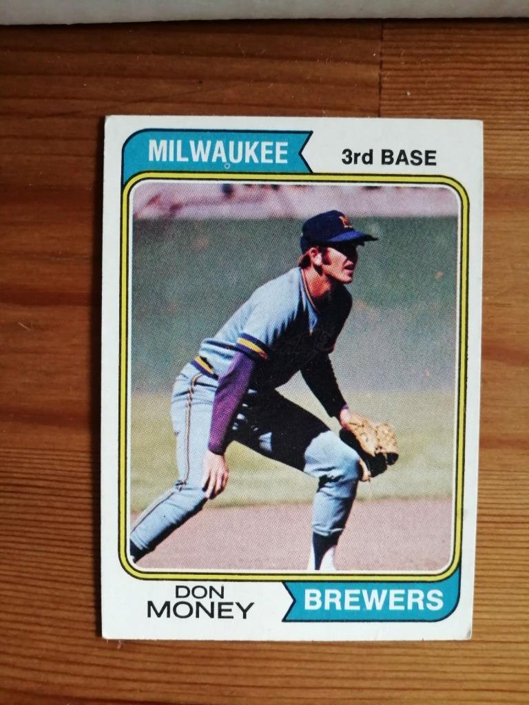 DON MONEY 1974 Topps #413  FREE SHIP 50% OFF SALE  B1008R3S19P6