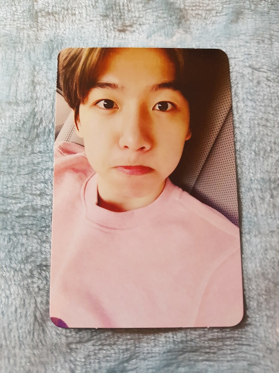 EXO BAEKHYUN ミニアルバムトレカ付 BAEKHYUN EXO - CBX GIRLS official photo card JAPAN DEBUT