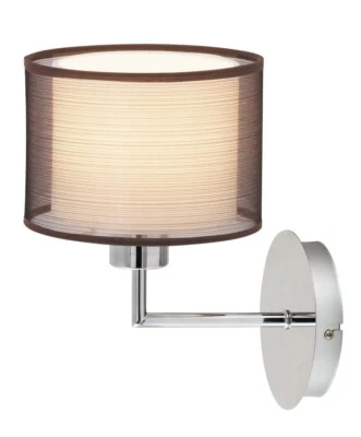 Rabalux 2628 Wandleuchte Anastasia, E27, silber-braun, Standard - Bild 1 von 4