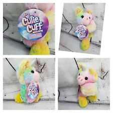Cutie Cuff Unicorn Ella White and Blue Plush Slap Band Bracelet With Tags for sale online