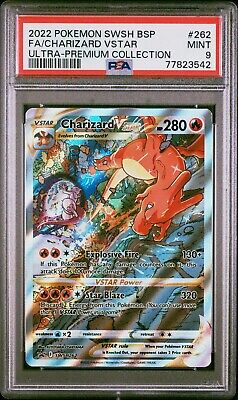 Charizard VSTAR SWSH262 Ultra Premium Collection PSA 9 Mint Pokemon TCG!!!