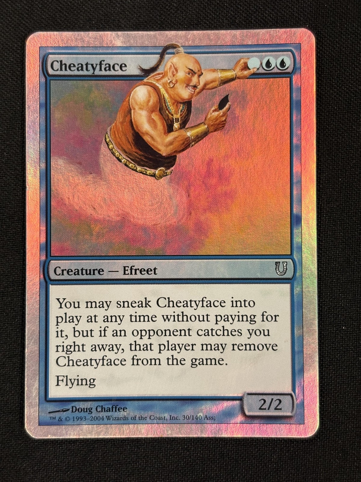 Cheatyface Unhinged FOIL Magic The Gathering MTG Card