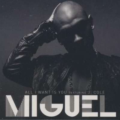 Miguel All I Want Is You 3-Track PROMO MUSIC AUDIO CD neo soul hip hop 2010 Jive