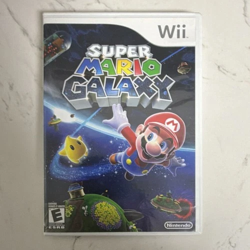 Nintendo Super Mario Galaxy Co-Star Mode Nintendo Wii NTSC-U/C w/ Manual